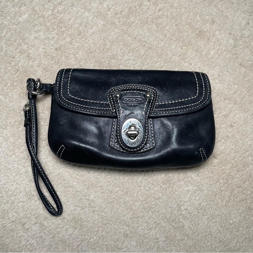 Coach Slim Duffle 9326 in Black - Picture 8 of 13
